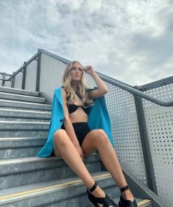 DMF ADELINA Chunky Gladiator Sandals - Black