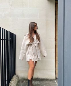 DMF SHOES ADRIANA Chunky Mid Chelsea Boots - Brown PU