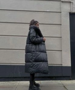 CIT COMMANDER Chunky Platform Lace Up Boots - Black Croc Patent