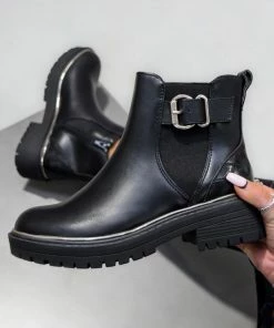 CIT EMELIA Ankle Boots - Black PU