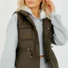 SWD Padded Gilet Waistcoat - Olive