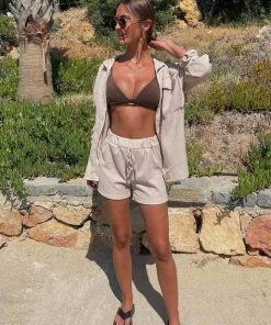 CIT JAYMIE Chunky Toe Post Sandals - Black