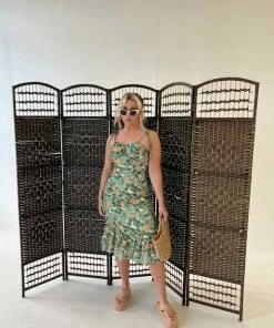 CIT SHOES KAYO Chunky Toe Post Sandals - Beige