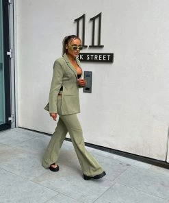 CIT LOLA Super Chunky Toe Post Sandals - Black