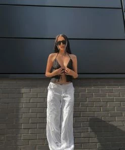 CIT SHOES MOLLIE Super Chunky Toe Post Sandals - Black