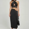 Motel Rocks Motel Gardy Midi Skirt - Black