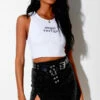 CLOTHING Motel Rocks Shenka Sequin Mini Skirt - Black