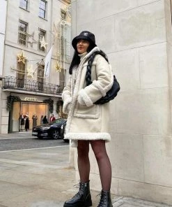 NDS REAKTOR Chunky Platform Ankle Boots - Black PU SHOES