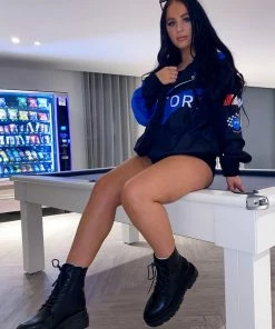 LIV REGULATE Chunky Ankle Boots - Black PU