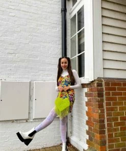 ELG SHOES RISE UP Platform Chelsea Boots - White PU