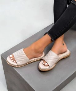 NDS ROCIA Slip On Sandals - Nude